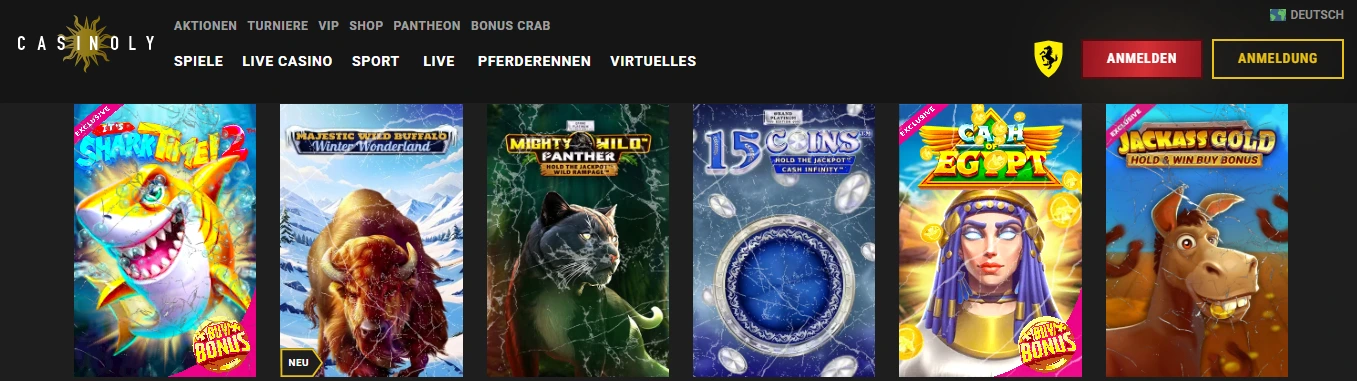 casinoly casino spiele